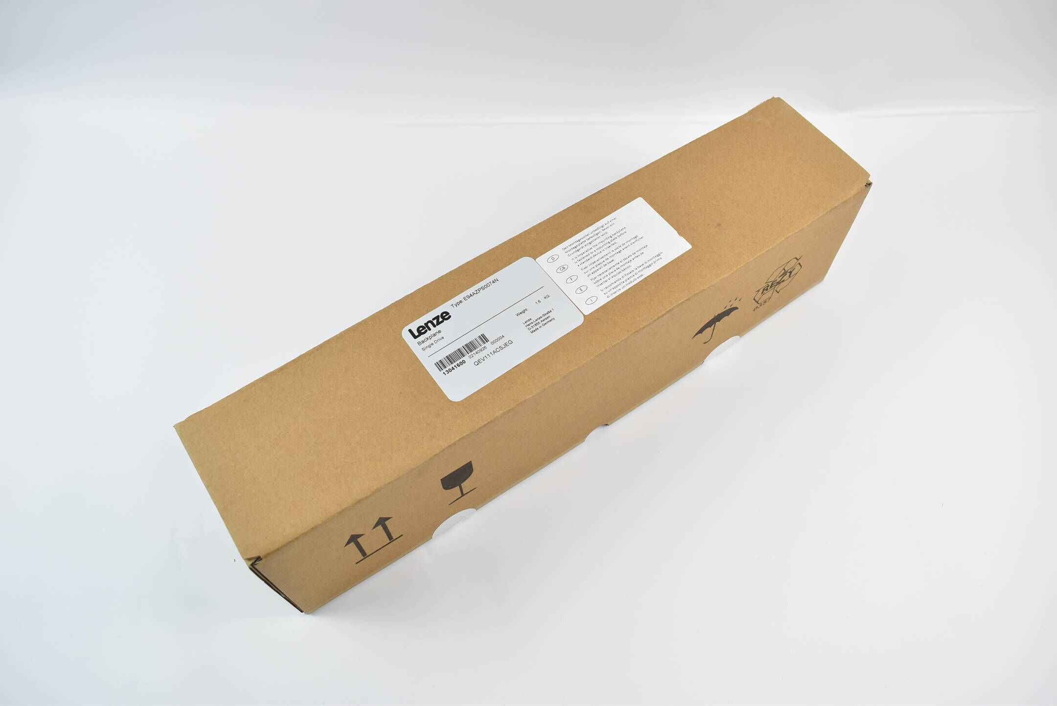 Lenze E94AZPS0074N Backplane Single Drive ( 13041600 )