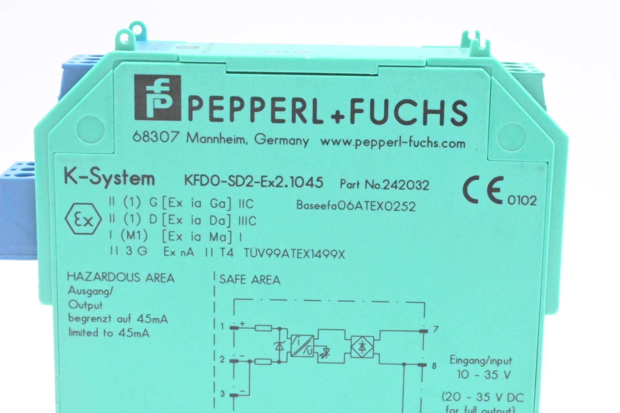 Pepperl+Fuchs Ventilsteuerbaustein KFD0-SD2-EX2.1045 ( 242032 )