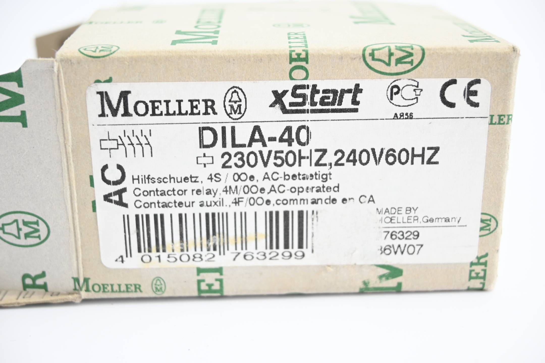 Moeller Hilfsschütz DILA-40 ( 276329 ) 230V 50Hz 240V 60Hz