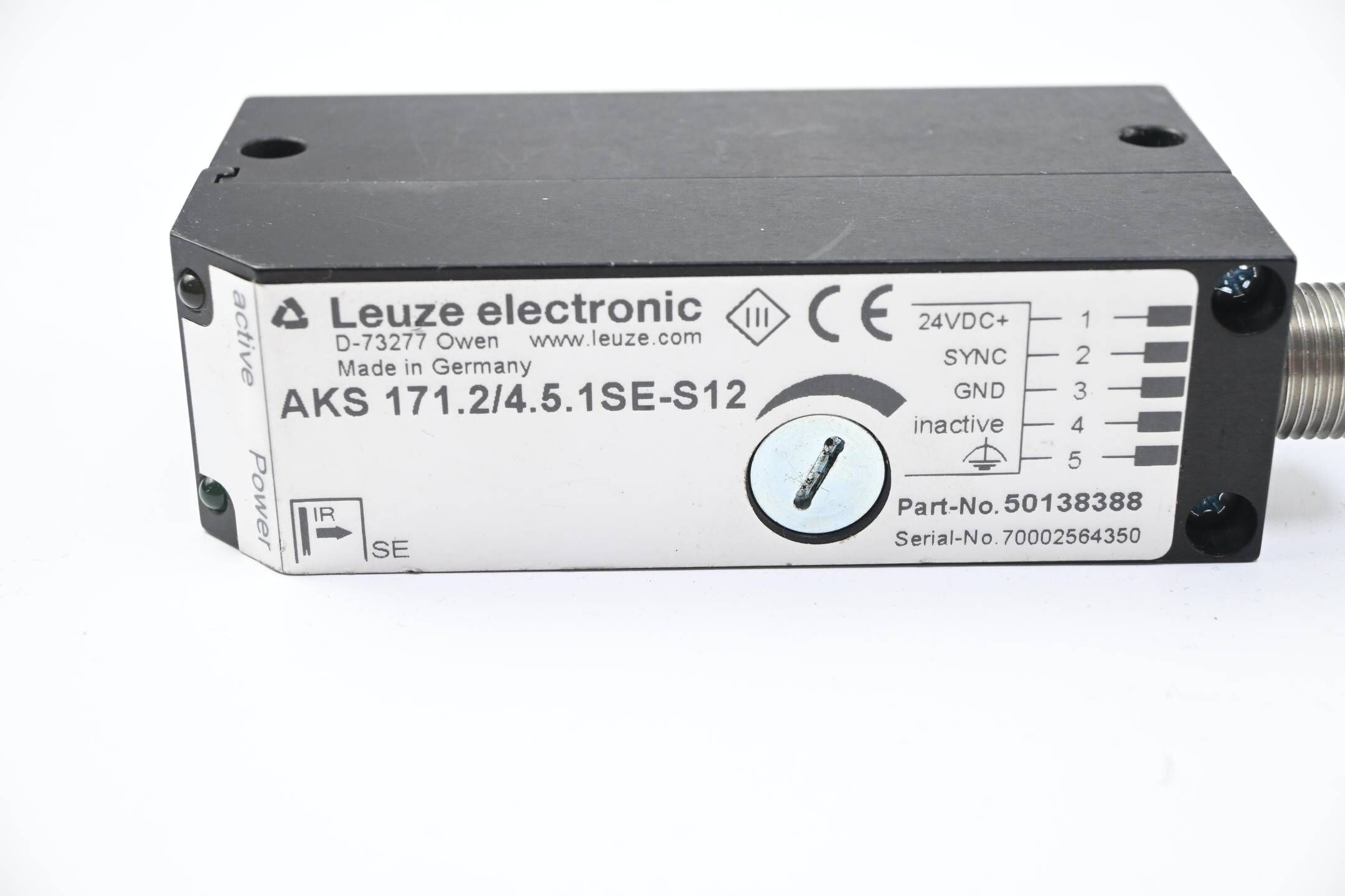 Leuze Electronic Sender Lichtvorhang AKS 171.2/4.5.1SE-S12 ( 50138388 )
