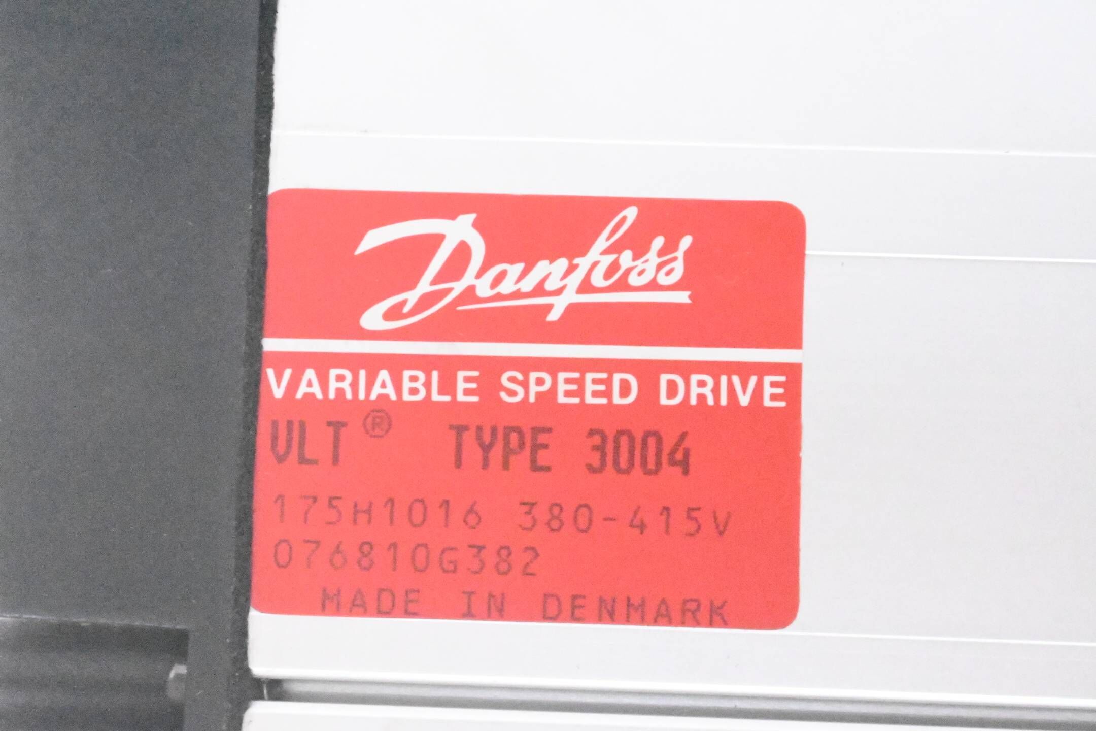 Danfoss Variable Speed Drive VLT Type 3004 ( 175H1016 ) 380-415V