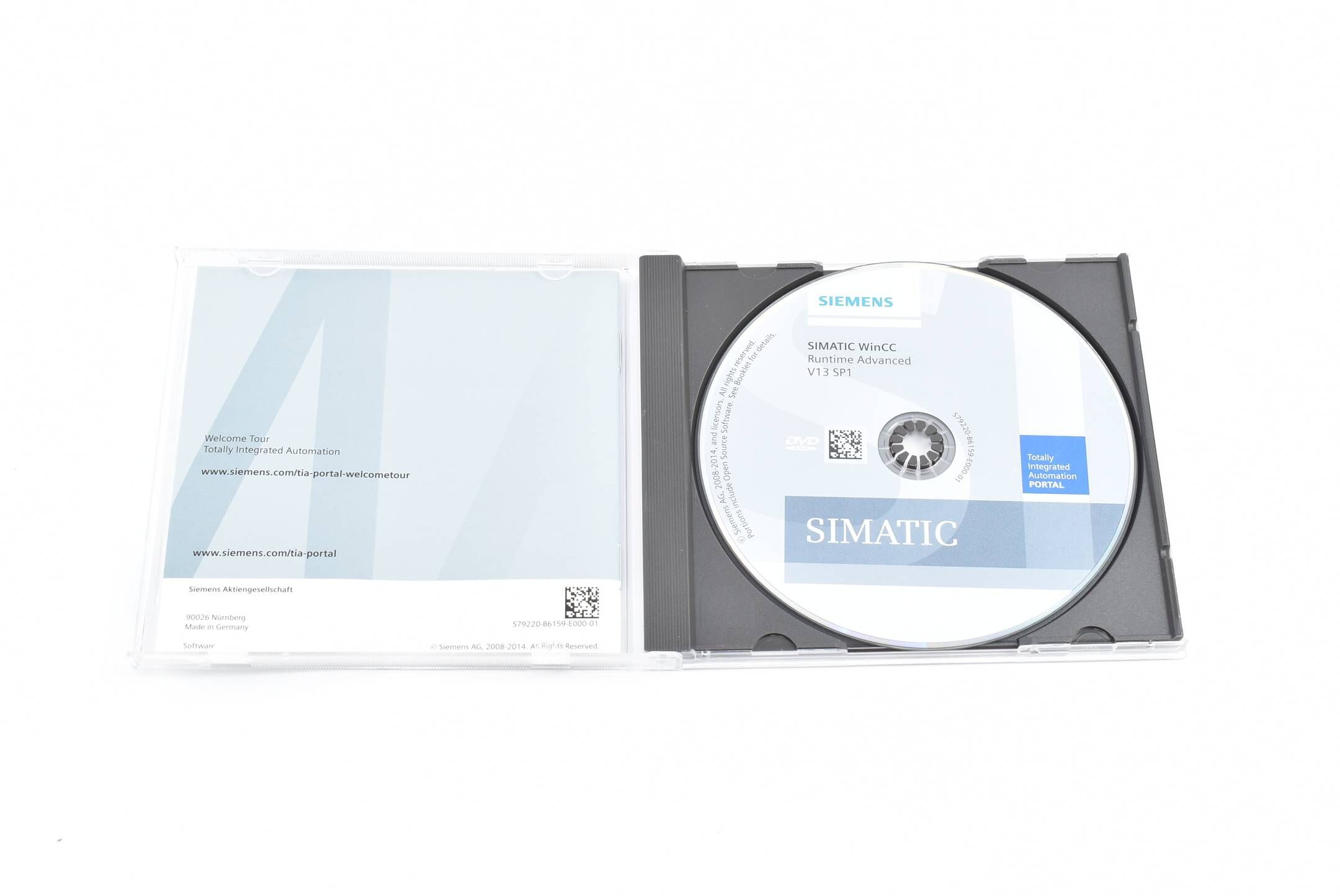 Siemens simatic WinCC Runtime Advanced V13 SP1 Software S79220-B6159-E000-01