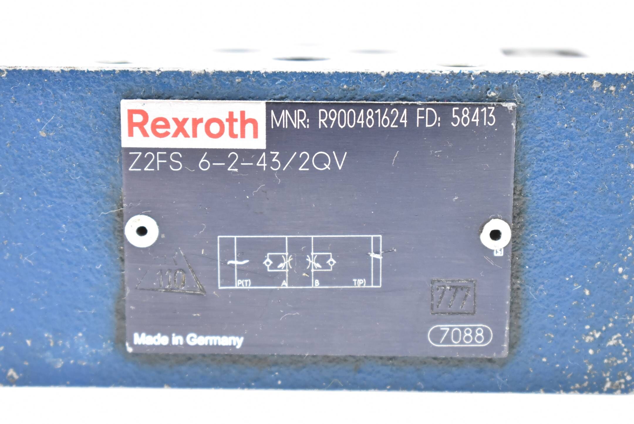 Rexroth Drosselrückschlagventil Z2FS 6-2-43/2QV ( R900481624 )