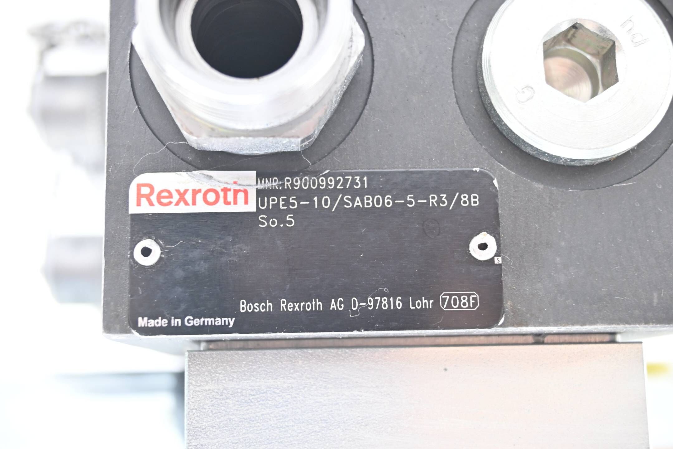 Rexroth Hydraulik Insel R900992731 + R900551396 + R900921807 + R900567512 + mehr