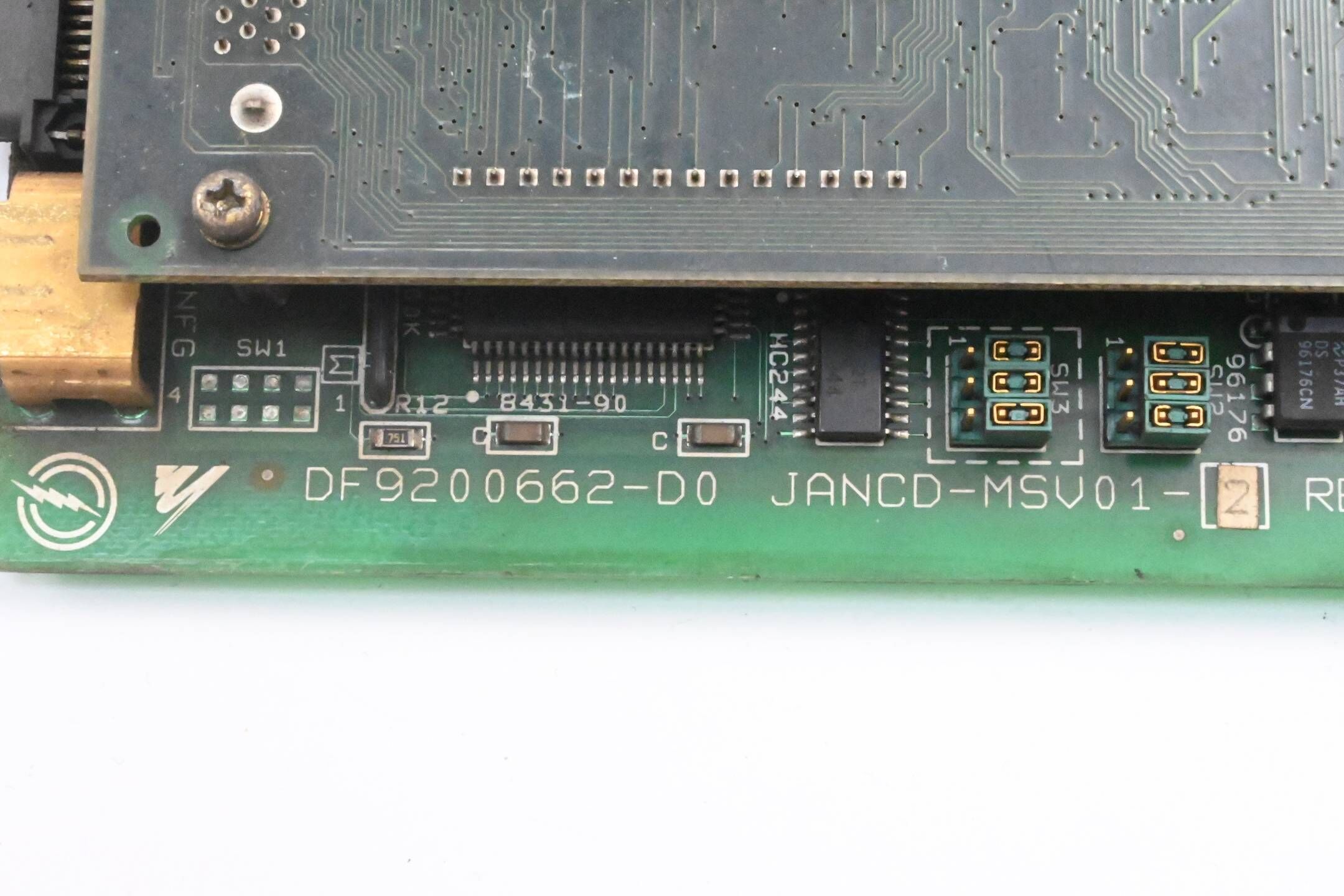 Yaskawa Board JANCD-MSV01-2 inkl. JANCD-MSV02 + JANCD-MFC04-2