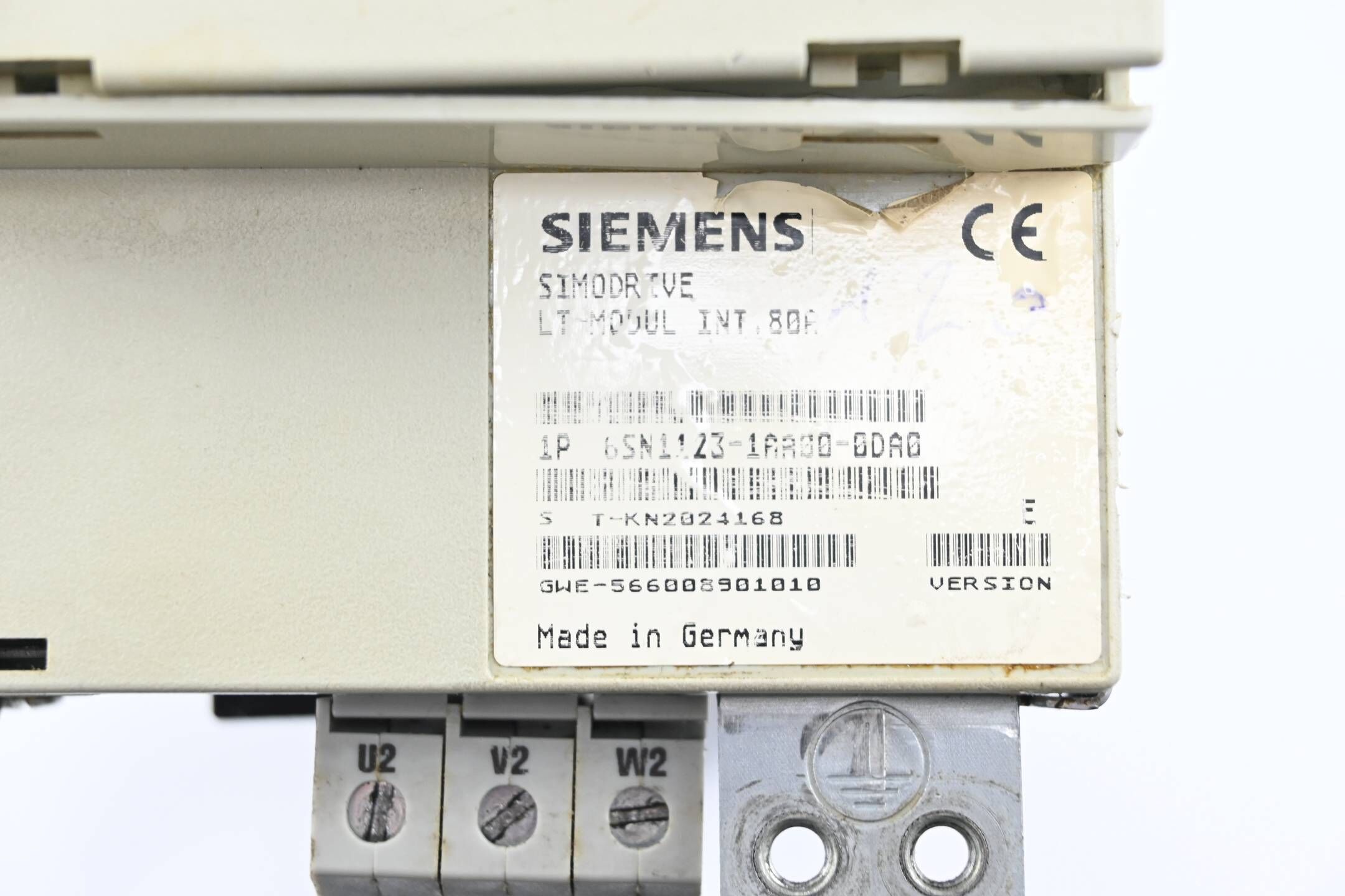 Siemens Simodrive LT-Modul Int. 80A 6SN1123-1AA00-0DA0 ( 6SN1 123-1AA00-0DA0 )