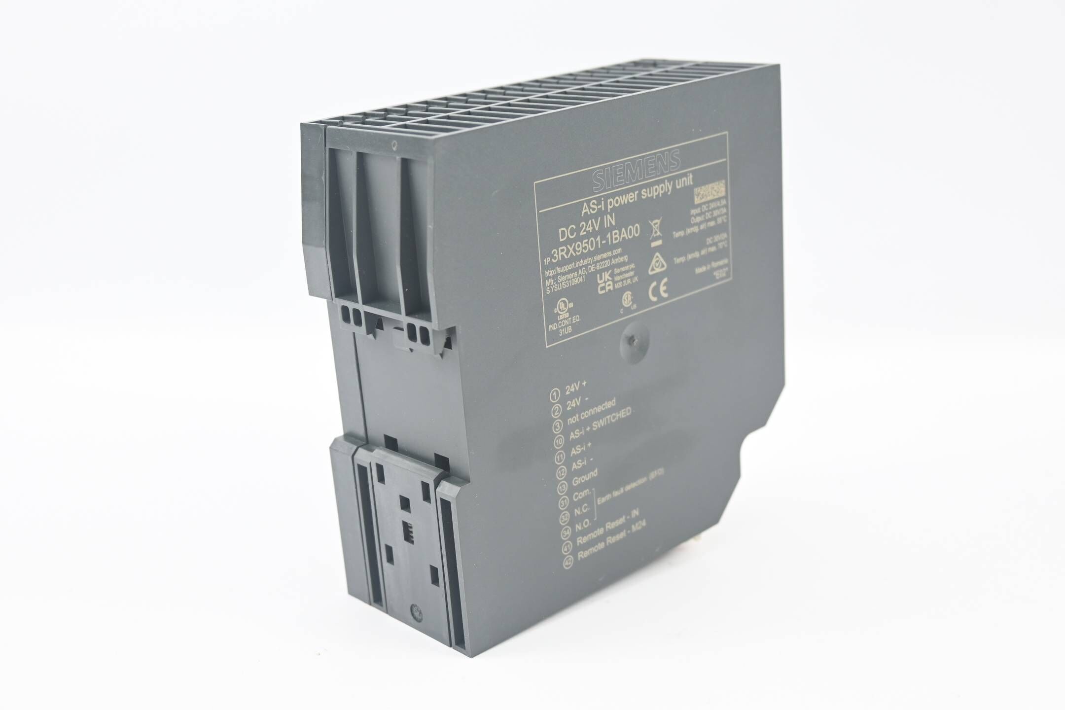 Siemens AS-i Netzteil 3RX9501-1BA00 ( 3RX9 501-1BA00 )