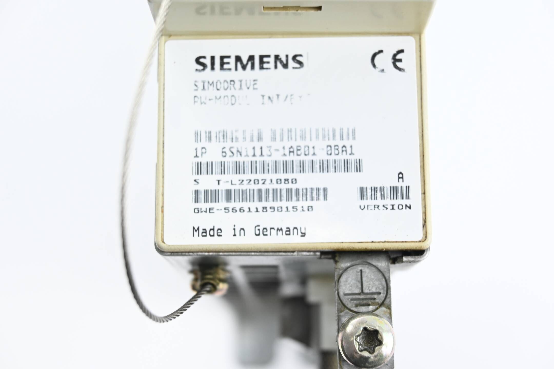 Siemens Simodrive PW-Modul INT/EXT 6SN1113-1AB01-0BA1 ( 6SN1 113-1AB01-0BA1 )