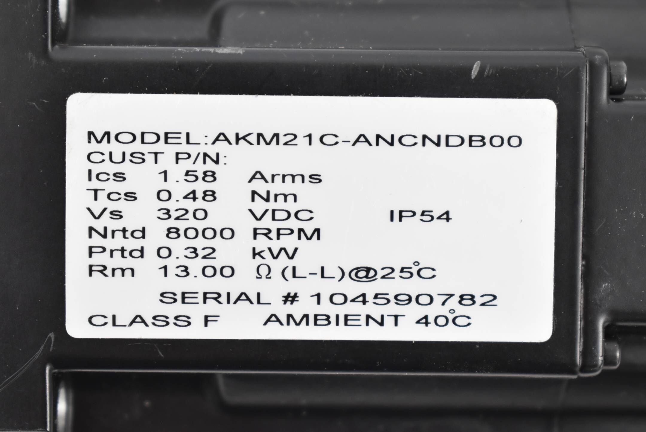 Kollmorgen Servomotor AKM21C-ANCNDB00 ( 8000rpm 0,32kW )