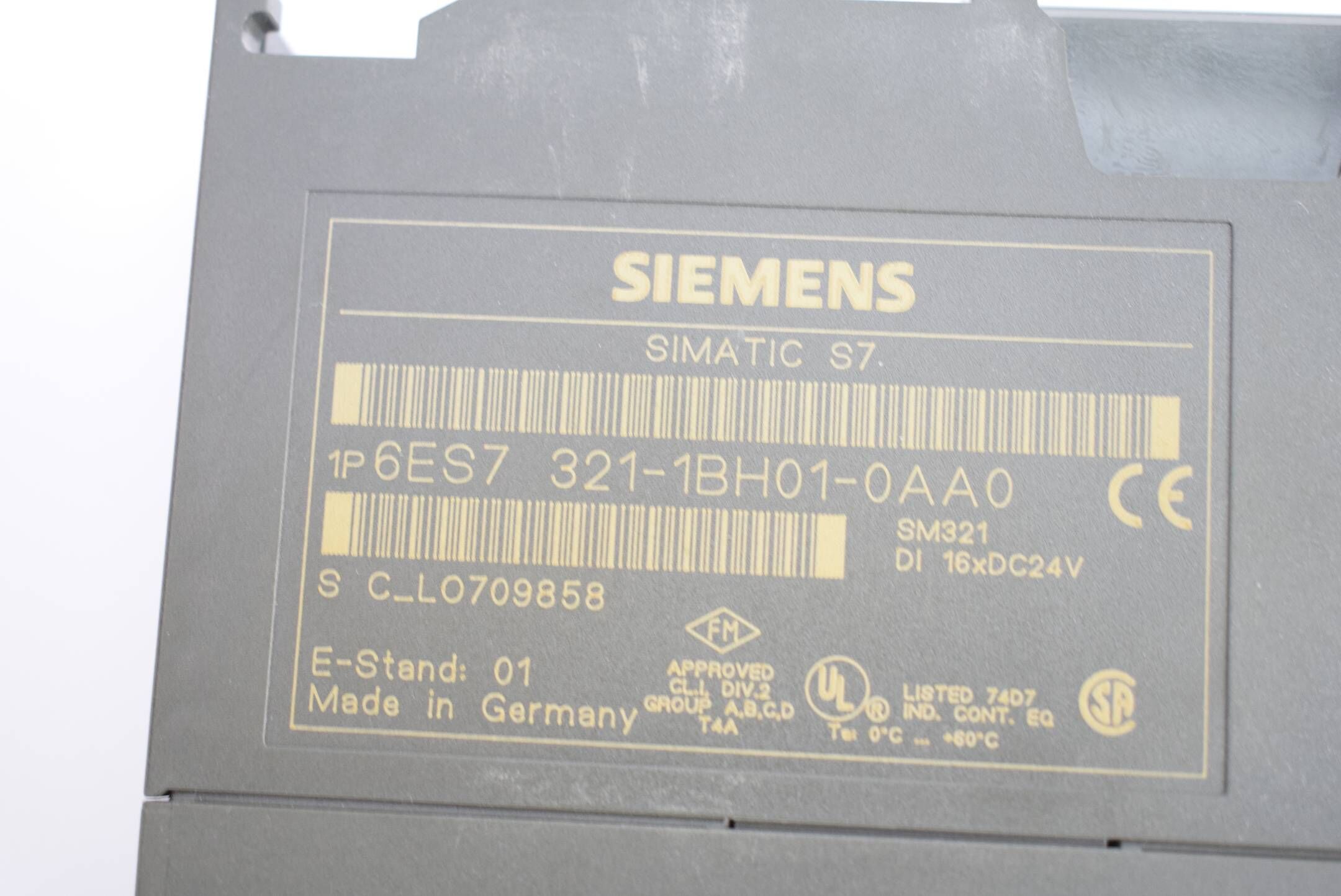 Siemens simatic S7 6ES7 321-1BH01-0AA0 ( 6ES7321-1BH01-0AA0 )