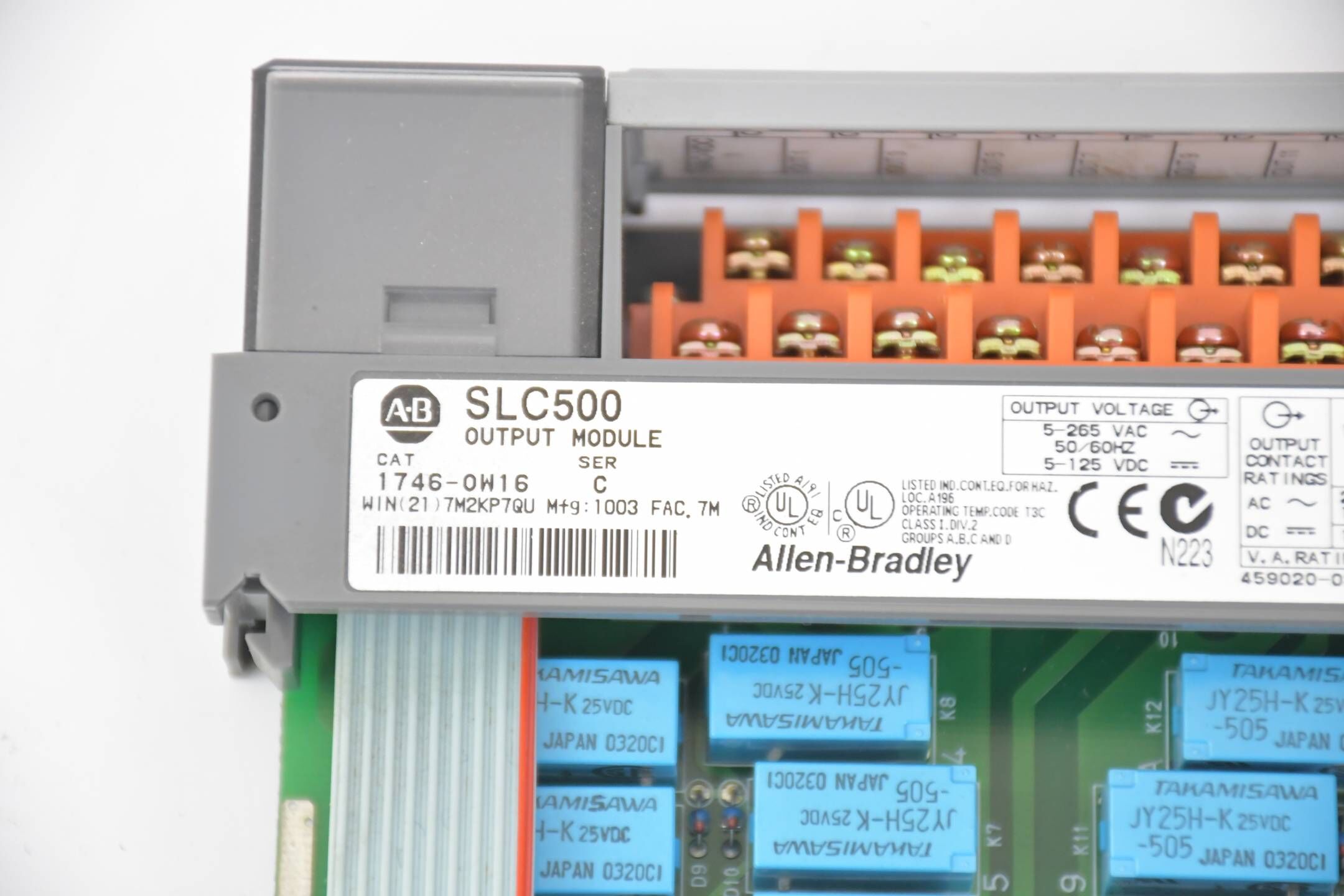 Allen-Bradley SLC500 Ausgangsmodul 1746-0W16