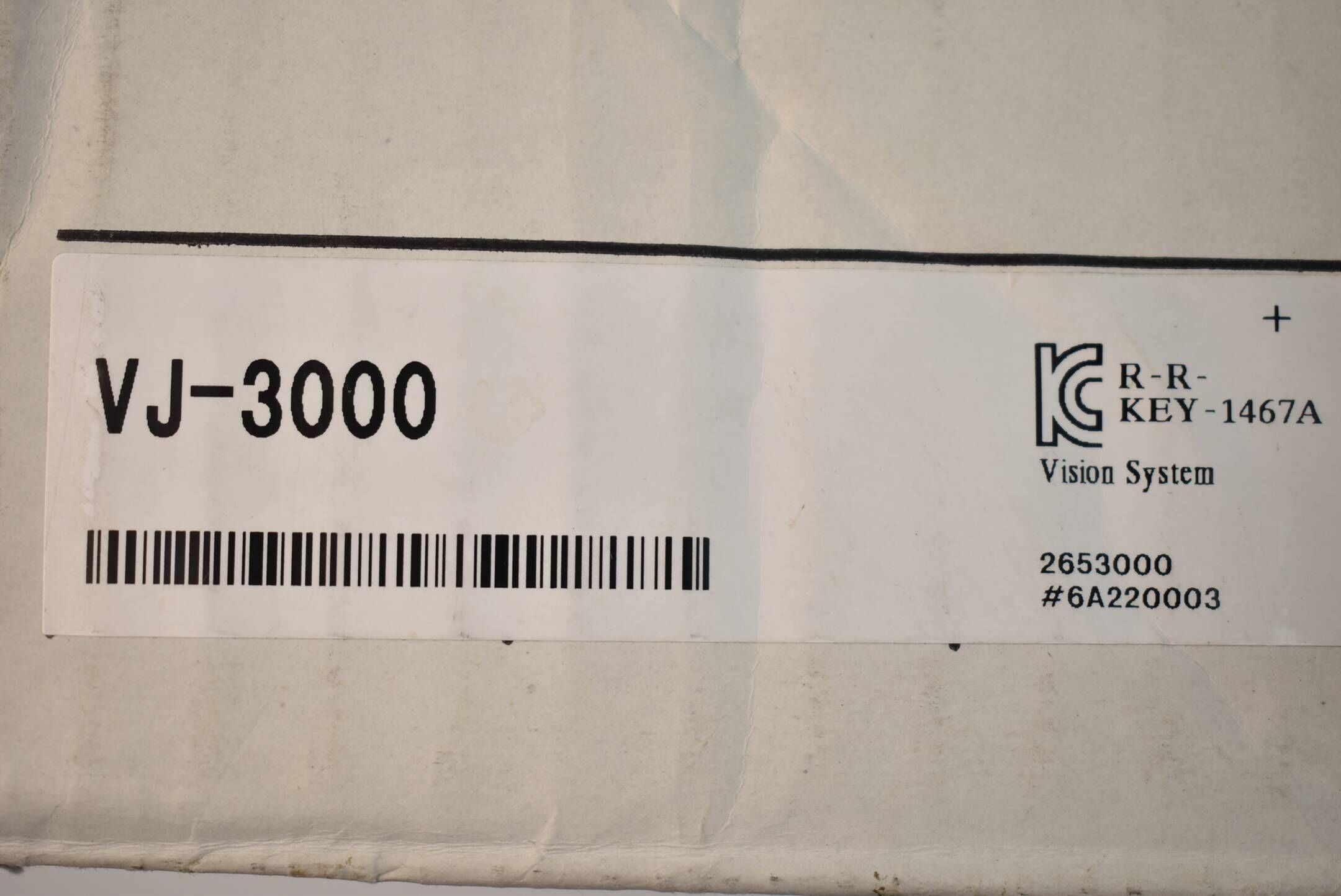 Keyence Bildverarbeitungseinheit VJ-3000