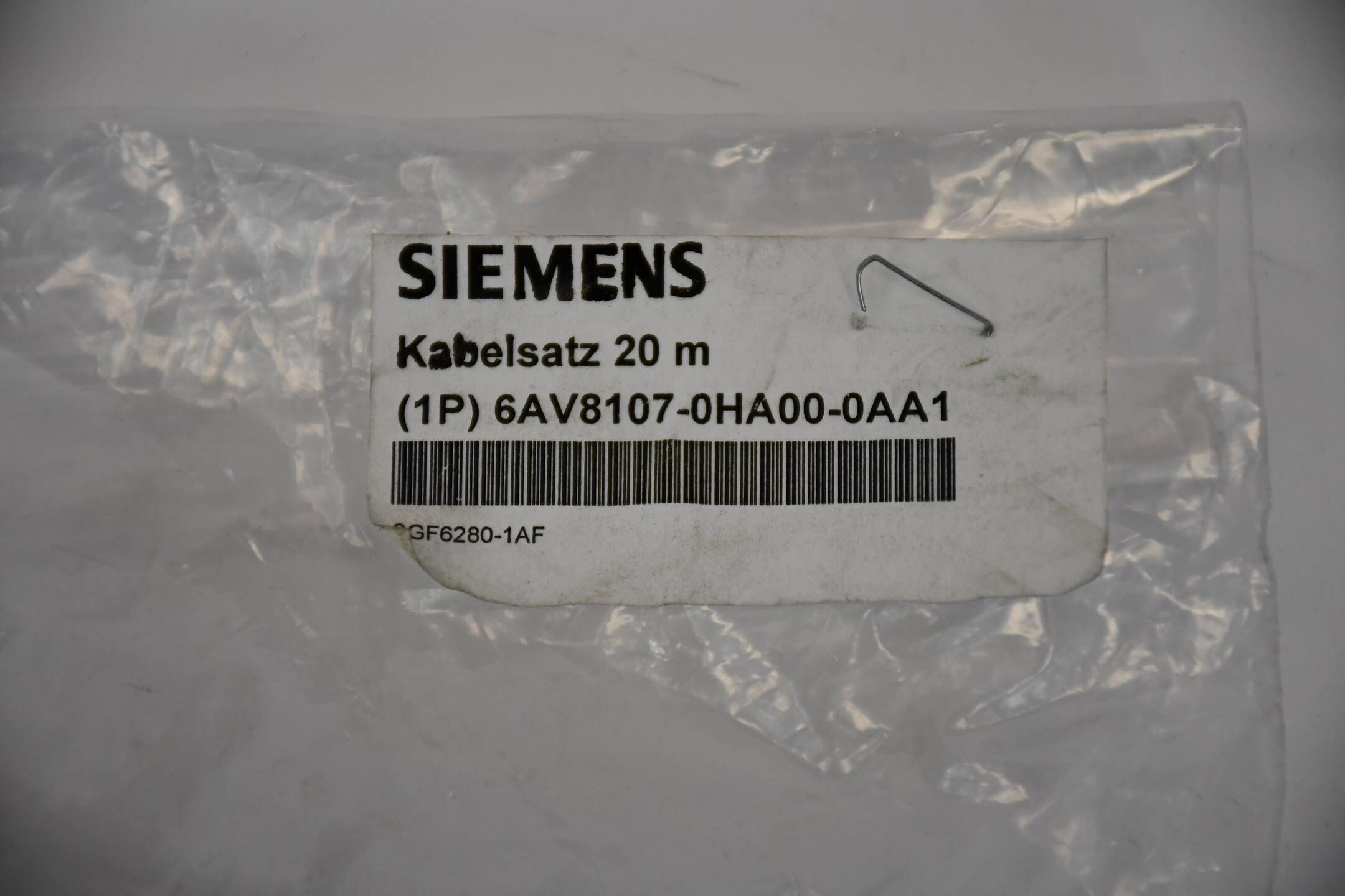 Siemens Kabelsatz 20m (1P) 6AV8107-0HA00-0AA1 ( 6AV8 107-0HA00-0AA1 )