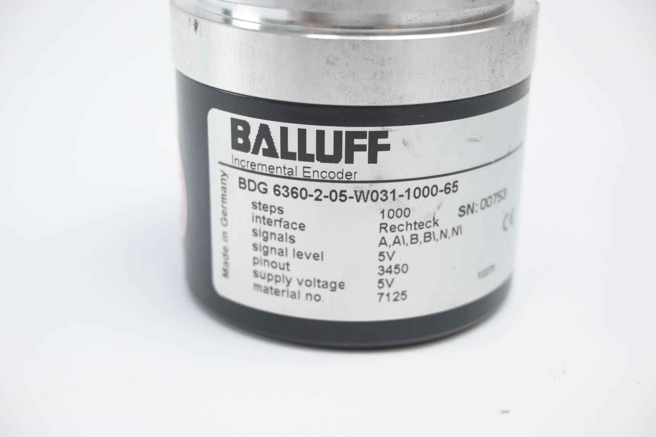 Balluff Drehgeber BDG 6360-2-05-W031-1000-65