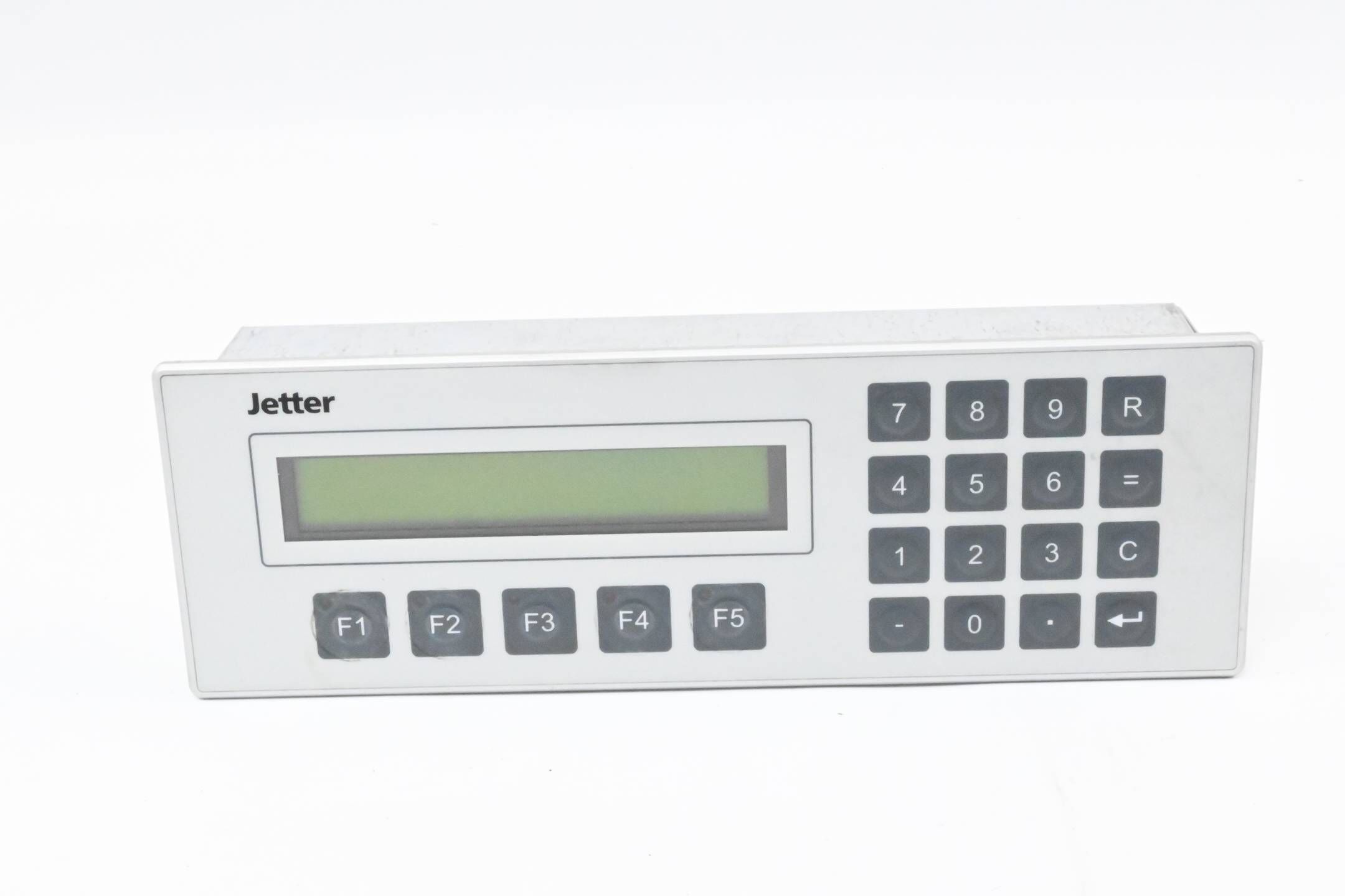 Jetter Bedienpanel LCD34 grau ( 60861075 ) Rev. E