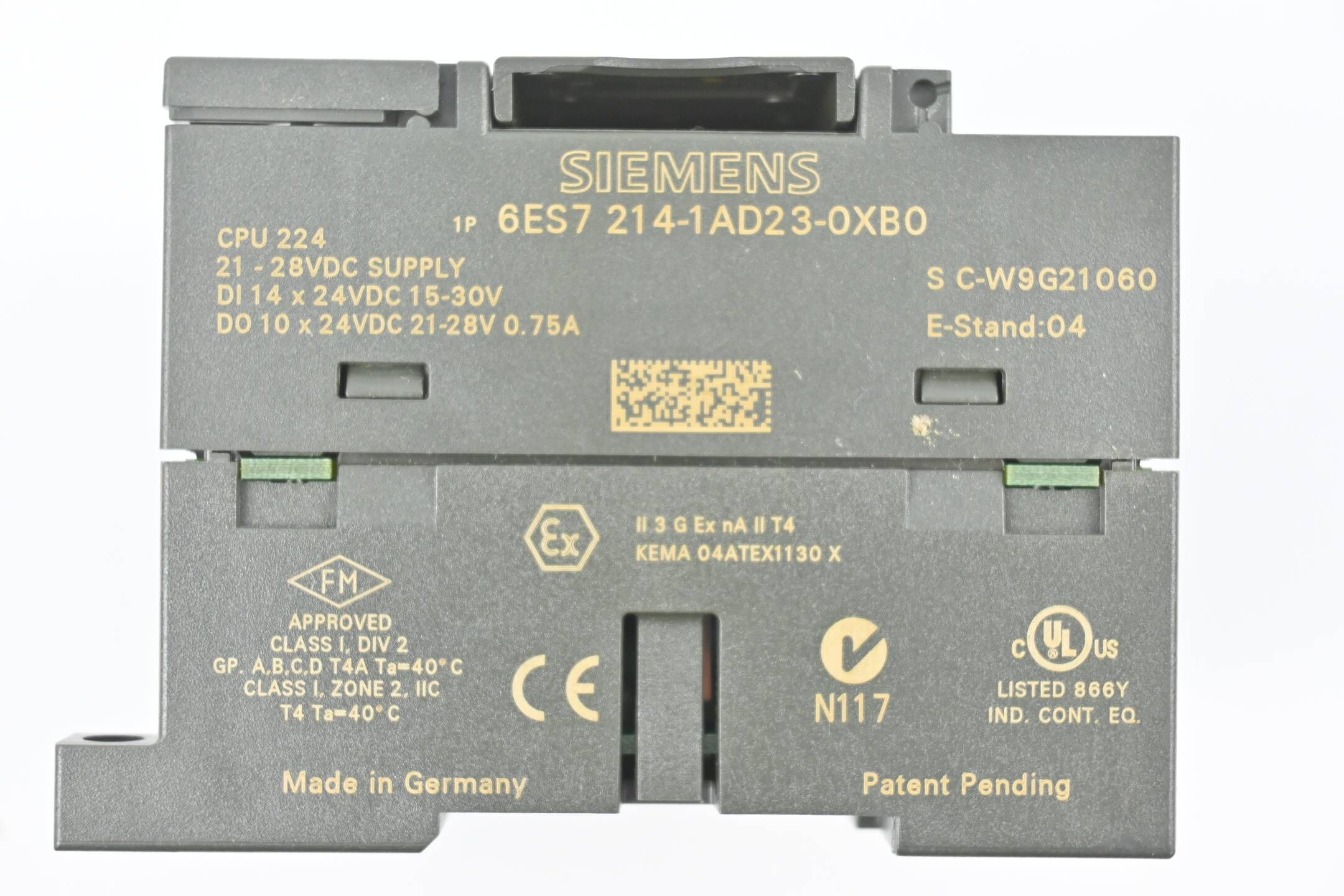 Siemens Simatic S7-200 CPU 224 6ES7214-1AD23-0XB0 ( 6ES7 214-1AD23-0XB0 )