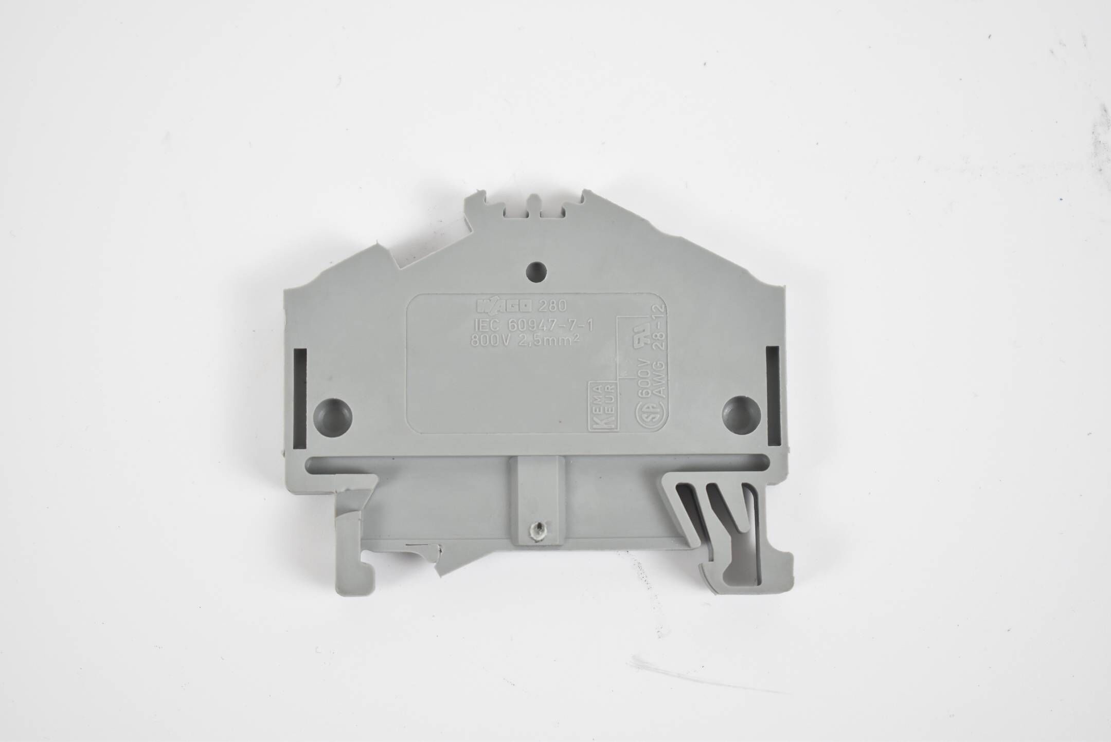 Wago Reihenklemme zur DIN- Schienenmontage 280-641 ( 280641 )