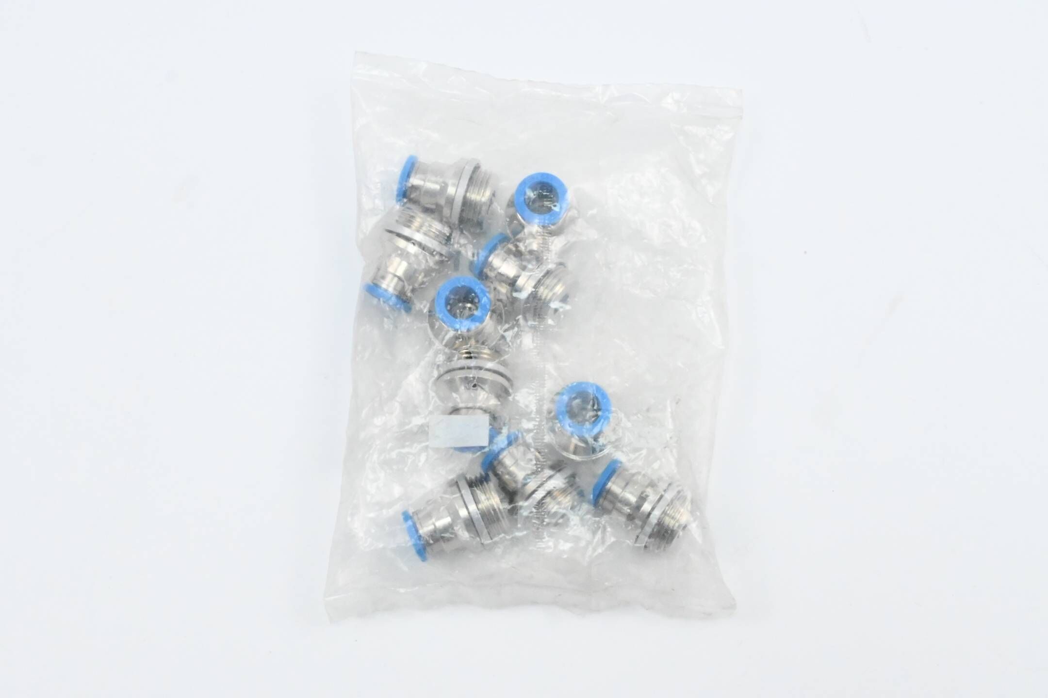 Festo 10 Stück Steckverschraubung QS-G3/8-8-I ( 186111 )