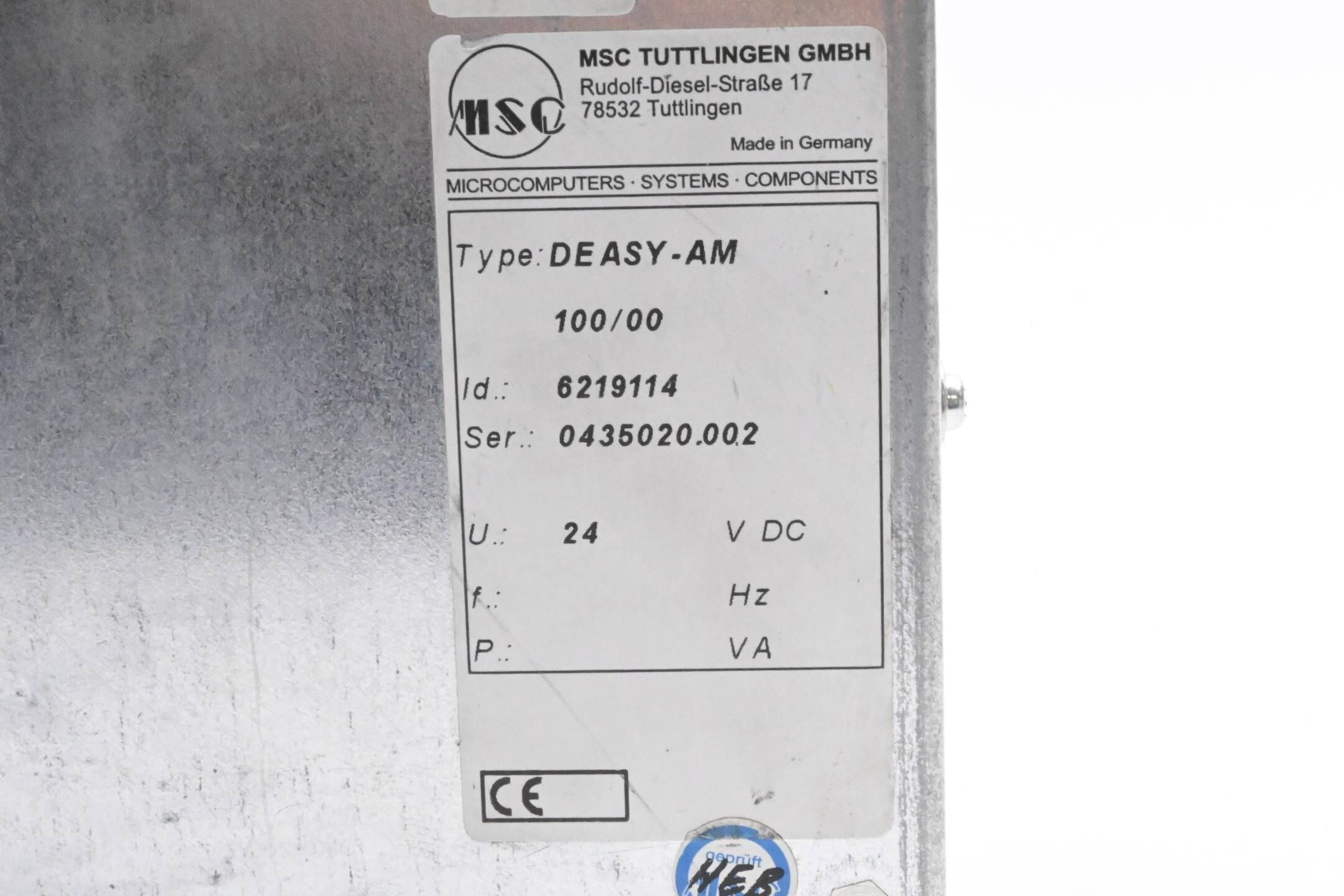 MSC Controller DEASY-AM 100/00 ( 6219114 )