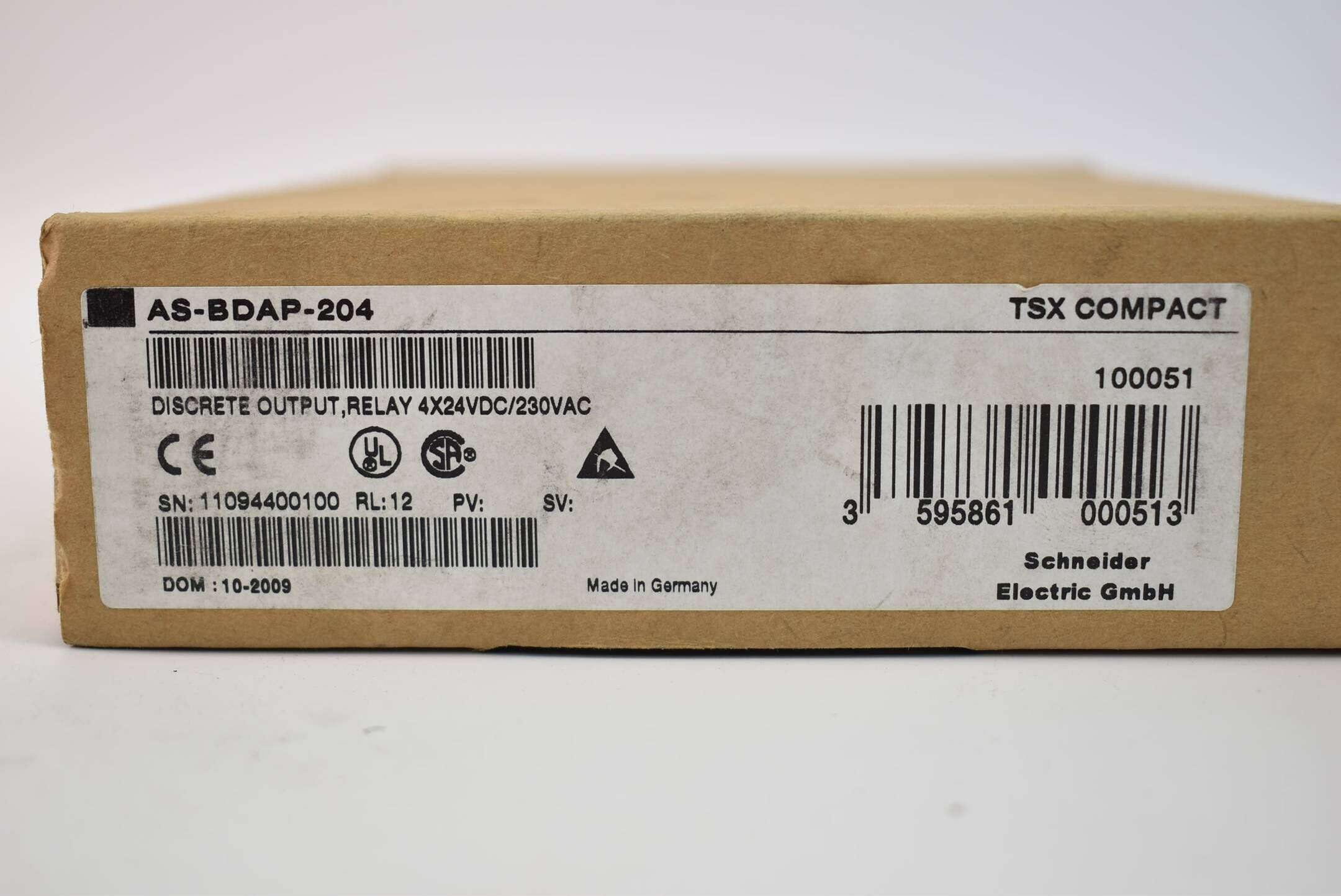 Schneider electric Modicon TSX compact 4x24VDC/230VAC AS-BDAP-204 ( 100051 )