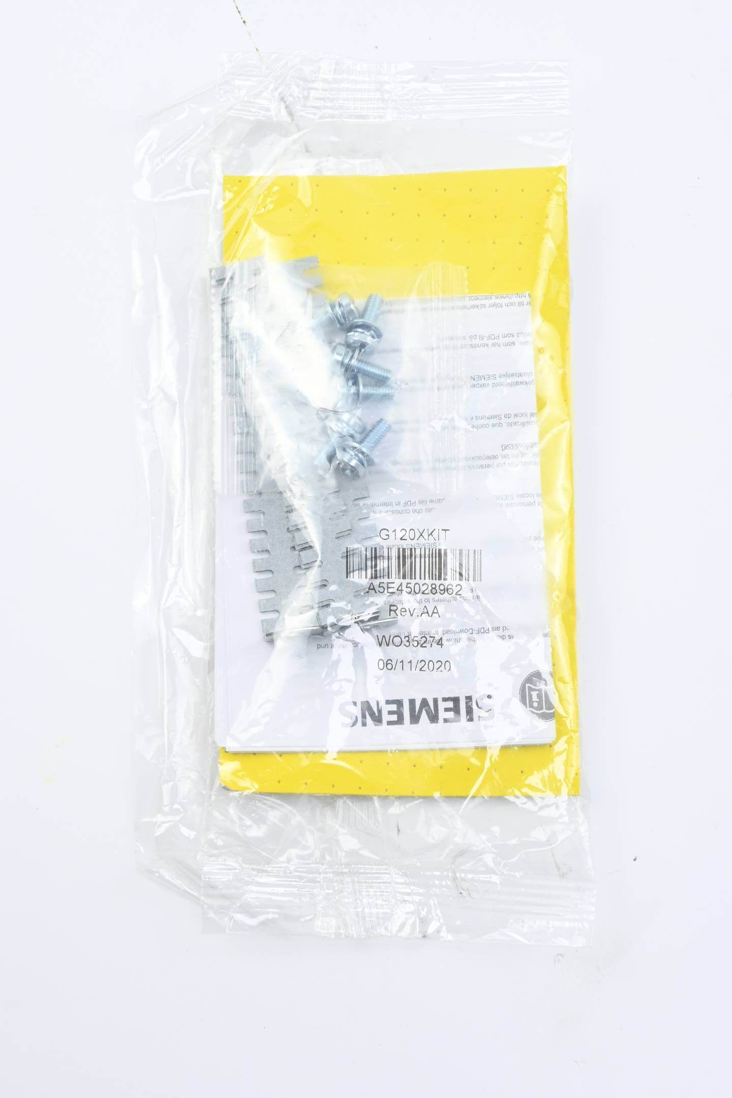 Siemens Sinamics Beipack Kit G120X KIT ( A5E45028962 )