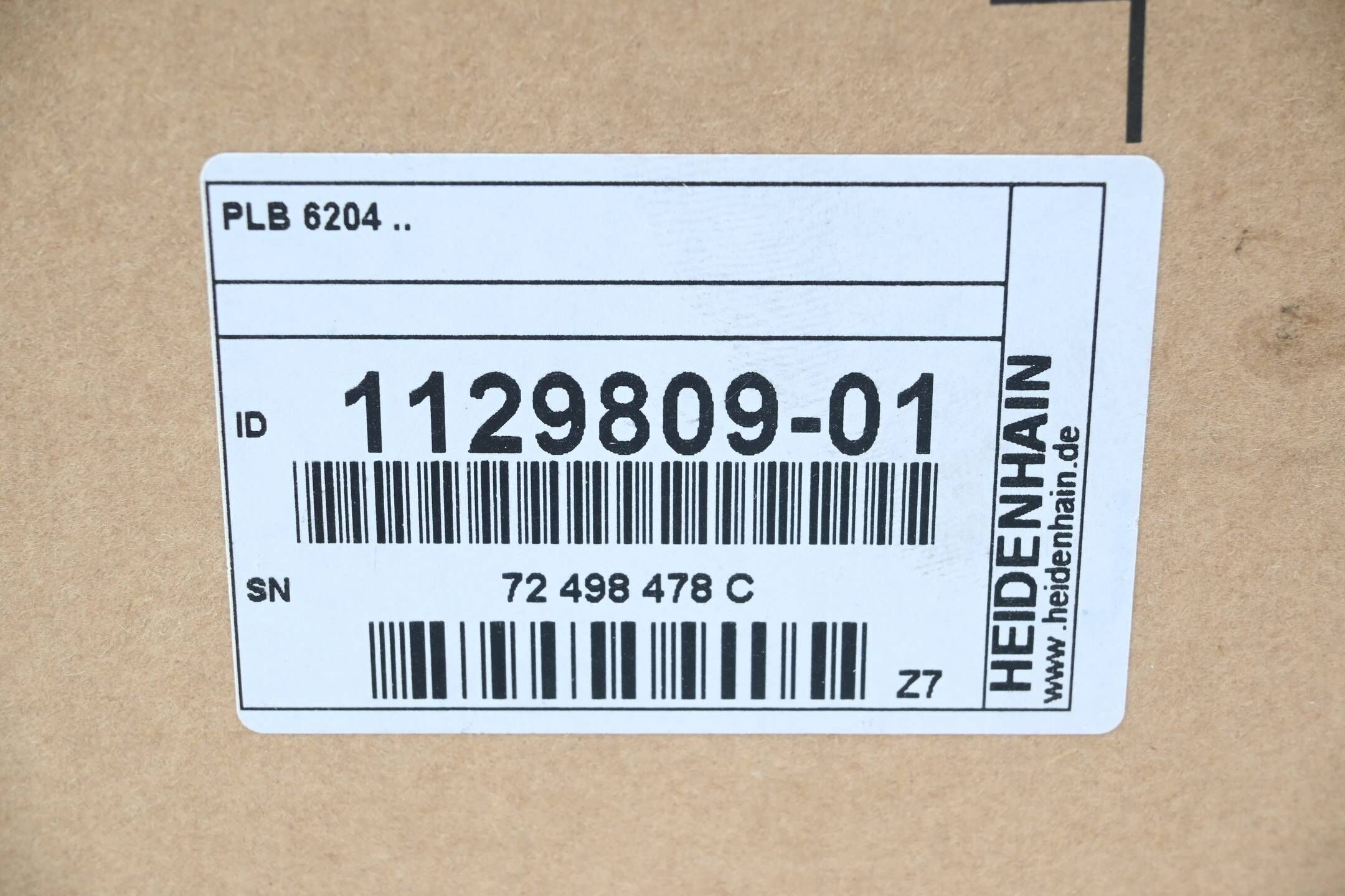 Heidenhain Systemmodul PLB 6204 ( 1129809-01 ) Ver. Z7