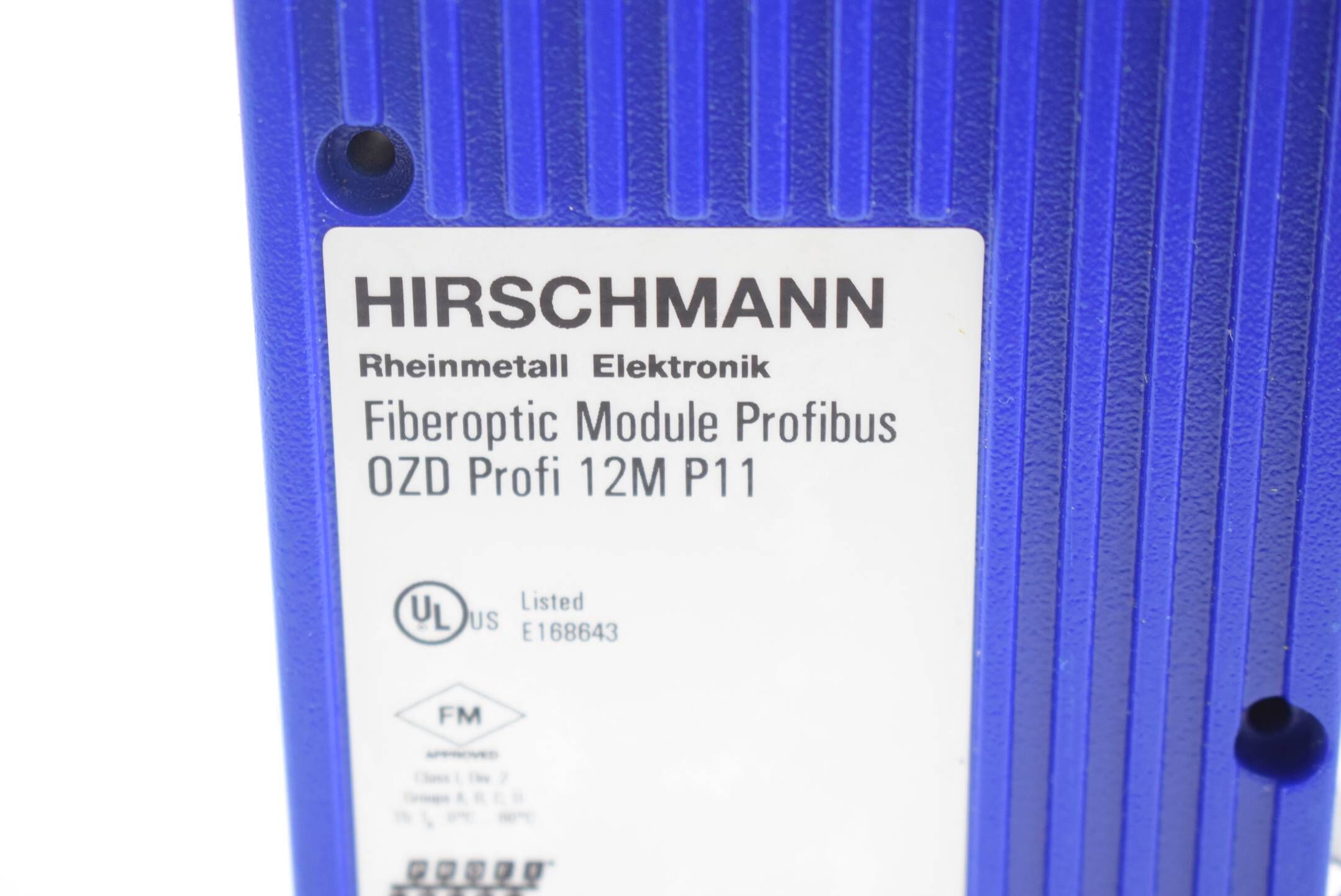Hirschmann Fiberoptic Module Profibus 0ZD Profi 12M P11 OZD